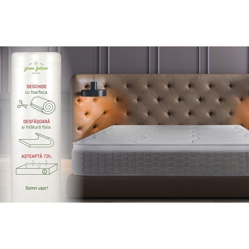 Casa si Gradina - Mobilier - Saltele si somiere - Saltele - Saltea Viktus Pocket Memory 7Z Confort 180x200 cm, H 30 cm - Infinity.ro