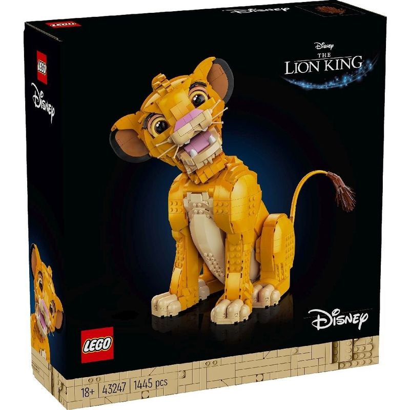 Jucarii, Copii si Bebe - Jucarii si jocuri - Seturi de constructie si cuburi - Seturi de constructie - Lego disney adolescentul simba, regele leu 43247 - Infinity.ro