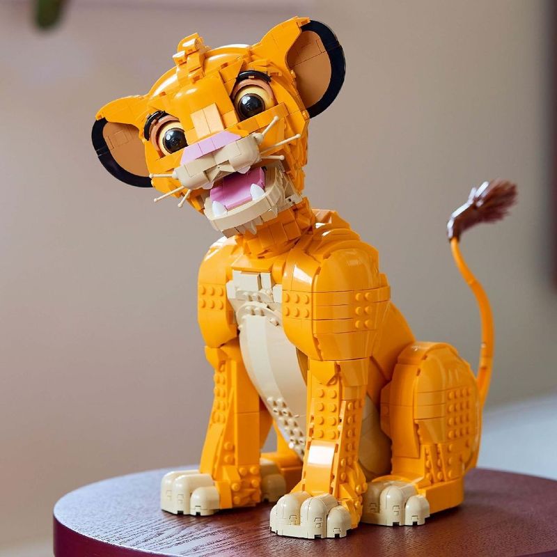 Jucarii, Copii si Bebe - Jucarii si jocuri - Seturi de constructie si cuburi - Seturi de constructie - Lego disney adolescentul simba, regele leu 43247 - Infinity.ro