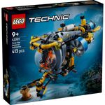 Jucarii, Copii si Bebe - Jucarii si jocuri - Seturi de constructie si cuburi - Seturi de constructie - Lego technic submarin de cercetare 42201 - Infinity.ro