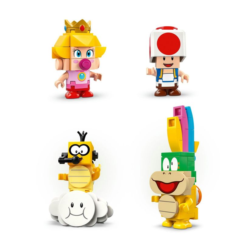 Jucarii, Copii si Bebe - Jucarii si jocuri - Seturi de constructie si cuburi - Seturi de constructie - Lego super mario mario kart set baby peach si grand prix 72036 - Infinity.ro