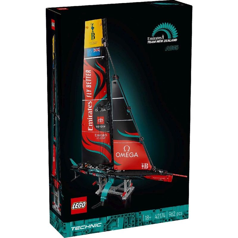 Jucarii, Copii si Bebe - Jucarii si jocuri - Seturi de constructie si cuburi - Seturi de constructie - Lego technic iahtul emirates team new zealand ac75 42174 - Infinity.ro