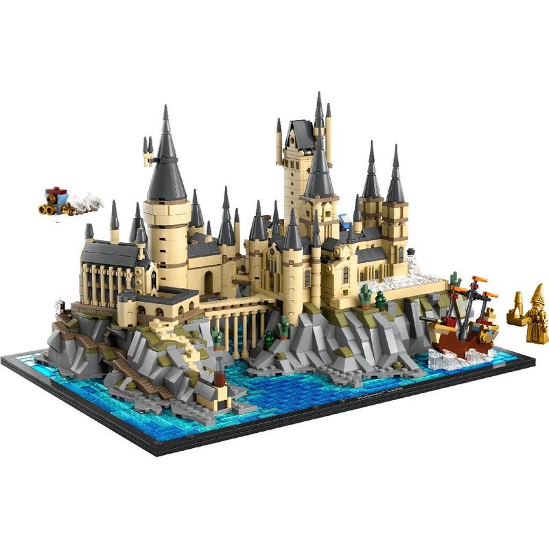 Jucarii, Copii si Bebe - Jucarii si jocuri - Seturi de constructie si cuburi - Seturi de constructie - Lego harry potter castelul hogwarts si imprejurimile 76419 - Infinity.ro