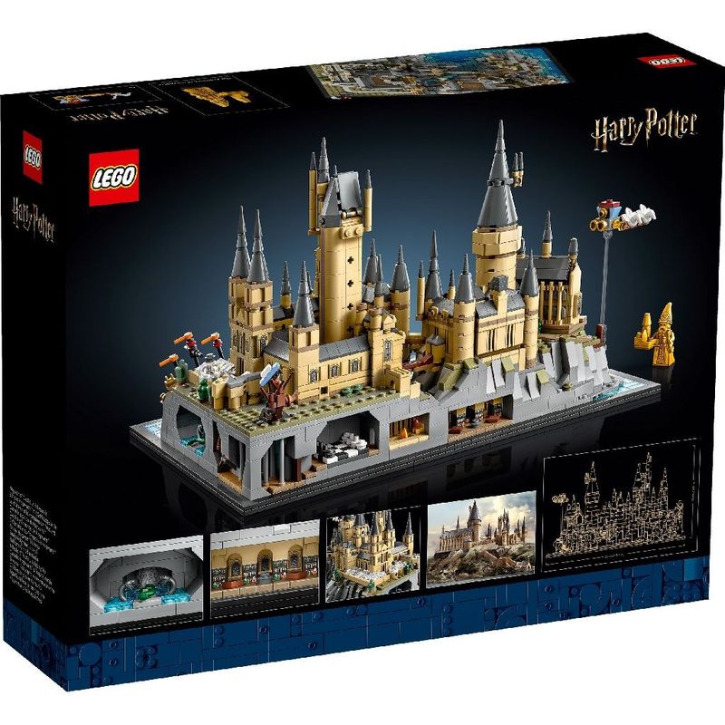Jucarii, Copii si Bebe - Jucarii si jocuri - Seturi de constructie si cuburi - Seturi de constructie - Lego harry potter castelul hogwarts si imprejurimile 76419 - Infinity.ro
