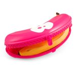 Casa si Gradina - Bucatarie si vesela - Organizare si depozitare bucatarie - Cutii alimentare - Set 2 Recipiente depozitare banana si mar, School - Infinity.ro