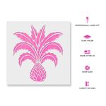 Casa si Gradina - Decoratiuni - DIY - Sabloane decorative pereti - Sablon Perete vopsire, tencuiala 0.7mm Palm Tree Refolosibil, model MXSP7186, 900 x 900 mm - Infinity.ro