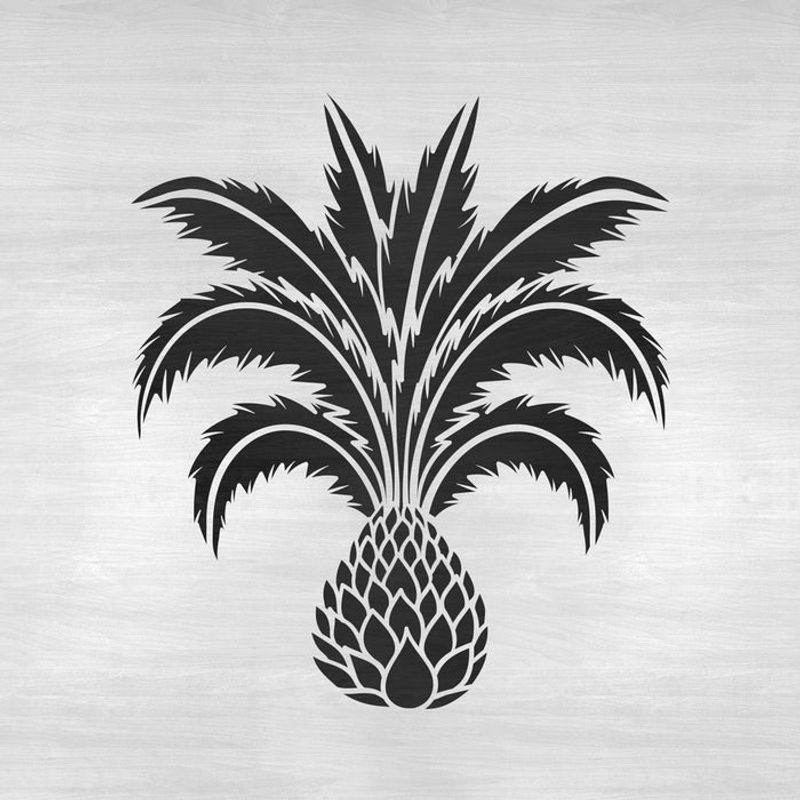 Casa si Gradina - Decoratiuni - DIY - Sabloane decorative pereti - Sablon Perete vopsire, tencuiala 0.7mm Palm Tree Refolosibil, model MXSP7186, 900 x 900 mm - Infinity.ro