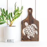 Casa si Gradina - Decoratiuni - DIY - Sabloane decorative pereti - Sablon Perete vopsire, tencuiala 0.7mm Broasca Testoasa model MXSP7434, 900 x 900 mm - Infinity.ro