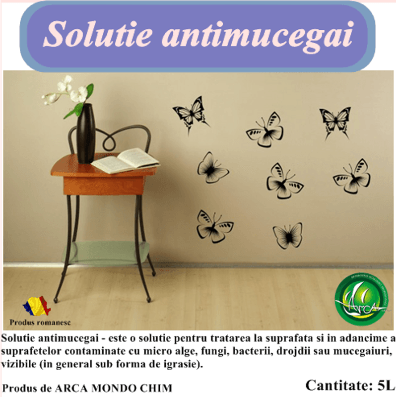 Market - Curatenie si intretinere casa - Produse menaj - Solutii curatenie - Solutie antimucegai Arca Lux, Bidon 20L - Infinity.ro