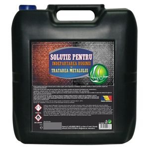 Solutie pentru indepartarea ruginei si tratarea metalului, ArcaLux, Bidon 20 kg