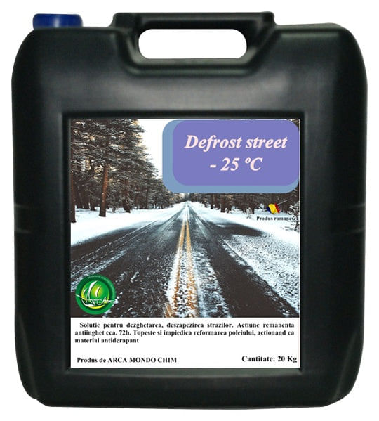 Antiderapant 2022 Profesional Forte , Defrost street -25 grade C, Arca Lux , bidon 20 Kg