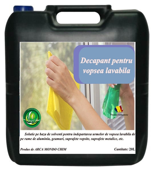 Decapant vopsea lavabila, Arca Lux, bidon 20 L