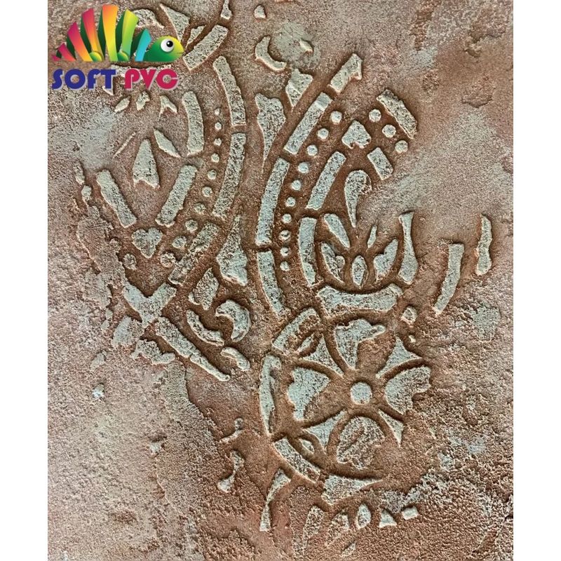 Casa si Gradina - Decoratiuni - DIY - Sabloane decorative pereti - Sablon Perete vopsire, tencuiala 360x90x0.7mm Refolosibil Bordura 8 , model MXSP7138 - Infinity.ro