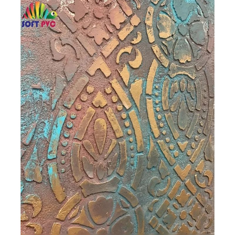 Casa si Gradina - Decoratiuni - DIY - Sabloane decorative pereti - Sablon Perete vopsire, tencuiala 360x90x0.7mm Refolosibil Bordura 8 , model MXSP7138 - Infinity.ro