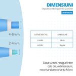 Ingrijire personala si Cosmetice - Aparate & accesorii ingrijire personala - Aparate cosmetice - Aparate intretinere si ingrijire corporala - Dispozitiv Indepartare Papiloame prin Ligaturare, LittleDomi, Skin Tag Removal Kit, pentru Fata, Gat, Corp, Dimensiuni - Infinity.ro