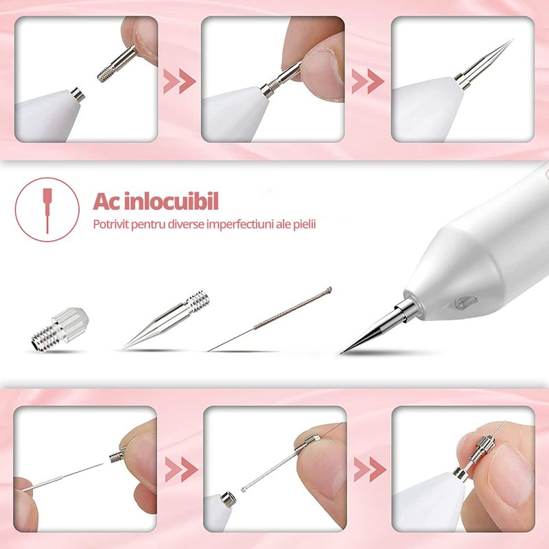 Ingrijire personala si Cosmetice - Aparate & accesorii ingrijire personala - Aparate cosmetice - Aparate intretinere si ingrijire corporala - Aparat Plasma Pen LittleDomi, Indepartare Petelor, Negilor, Pistruilor, Cicatricelor, Alunitelor, Tatuajelor, Lifting - Infinity.ro