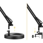 Casa si Gradina - Corpuri si surse de iluminat - Veioze si lampi - Lampi de veghe - Lampa de birou LED, LittleDomi, Brat Oscilant cu Clema sau Suport, Inaltime Ajustabila, 3 Moduri de Iluminare, 10 - Infinity.ro