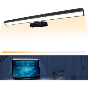 Lampa LED pentru Monitor Smart, LittleDomi, 3 Nivele 2900K-6200K, Putere 5W, 120 Lumeni, Functie Temporizare, Memorie