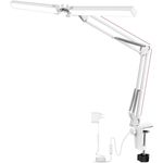 Casa si Gradina - Corpuri si surse de iluminat - Veioze si lampi - Lampi de veghe - Lampa de birou LED, LittleDomi, Brat Oscilant cu Clema sau Suport, Inaltime Ajustabila, 3 Moduri de Iluminare - Infinity.ro