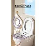 Casa si Gradina - Sanitare - Obiecte sanitare - Accesorii vase de toaleta - Vas Sitz Bath Pliabil LittleDomi®, pentru Baie de Sezut tip Lighean cu Irigator Reglabil pentru Tratament Hemoroizi - Infinity.ro