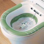 Casa si Gradina - Sanitare - Obiecte sanitare - Accesorii vase de toaleta - Vas Sitz Bath Pliabil LittleDomi®, pentru Baie de Sezut tip Lighean cu Irigator Reglabil pentru Tratament Hemoroizi - Infinity.ro