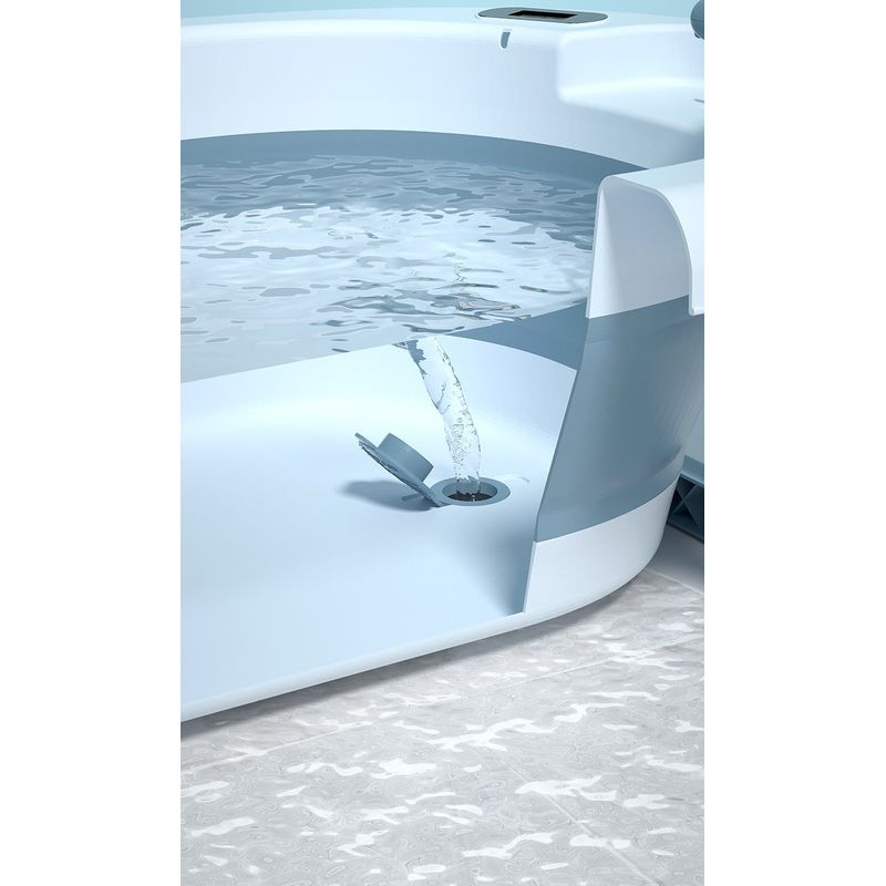 Jucarii, Copii si Bebe - Igiena si ingrijire - Baia bebelusului - Cadite bebe si accesorii baie - Cadita Pliabila cu Perna de Baie Hipoalergenica pentru Bebelusi LittleDomi®. 0-18 Luni, Termometru Incorporat, Suport - Infinity.ro