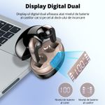 TV, Audio-Video si Foto - Portabile audio - Casti audio - Casti Wireless Bluetooth 5.3, Control prin Atingere, Fara Fir, Carcasa Magnetica, Afisare LED, Eliminare Zgomot - Infinity.ro
