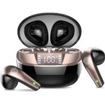TV, Audio-Video si Foto - Portabile audio - Casti audio - Casti Wireless Bluetooth 5.3, Control prin Atingere, Fara Fir, Carcasa Magnetica, Afisare LED, Eliminare Zgomot - Infinity.ro