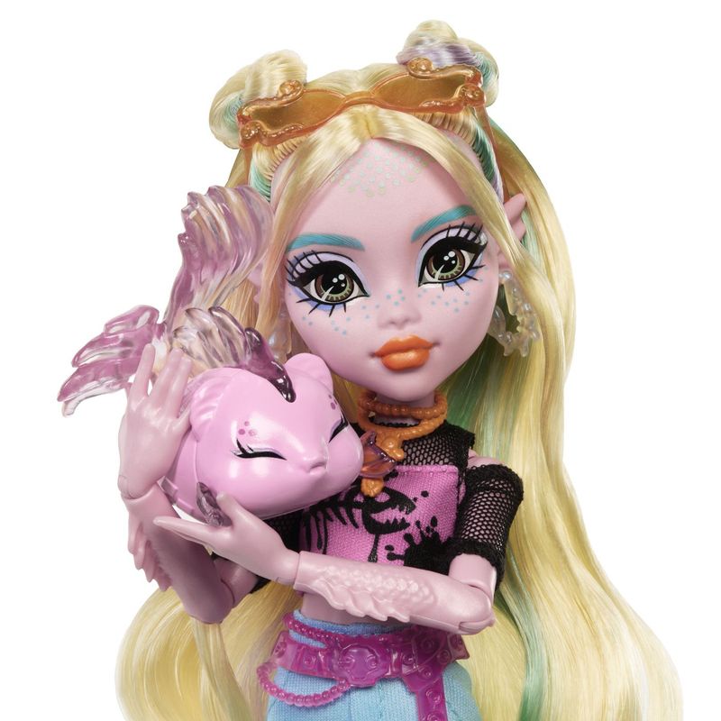 Jucarii, Copii si Bebe - Jucarii si jocuri - Papusi si accesorii - Papusi - Monster high papusa lagoona blue si pestisorul neptuna - Infinity.ro