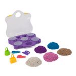 Jucarii, Copii si Bebe - Jucarii si jocuri - Jucarii & jocuri educative - Pasta, lut si nisip modelabil - Kinetic sand set geanta pentru plaja variety case - Infinity.ro