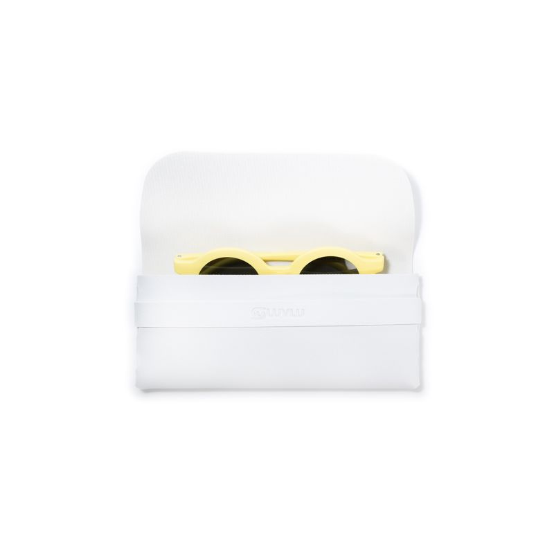 Fashion, accesorii si bijuterii - Copii - Accesorii copii - Ochelari de soare copii - Ochelari de Soare Polarizati Pentru Copii, UV 400, Rame Flexibile, Toc Protectie Inclus, 3-10 Ani, Galben, LUVLU™ - Infinity.ro