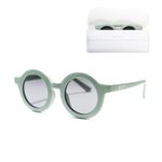 Fashion, accesorii si bijuterii - Copii - Accesorii copii - Ochelari de soare copii - Ochelari de Soare Polarizati Pentru Copii, UV 400, Rame Flexibile, Toc Protectie Inclus, 3-10 Ani, Verde, LUVLU™ - Infinity.ro