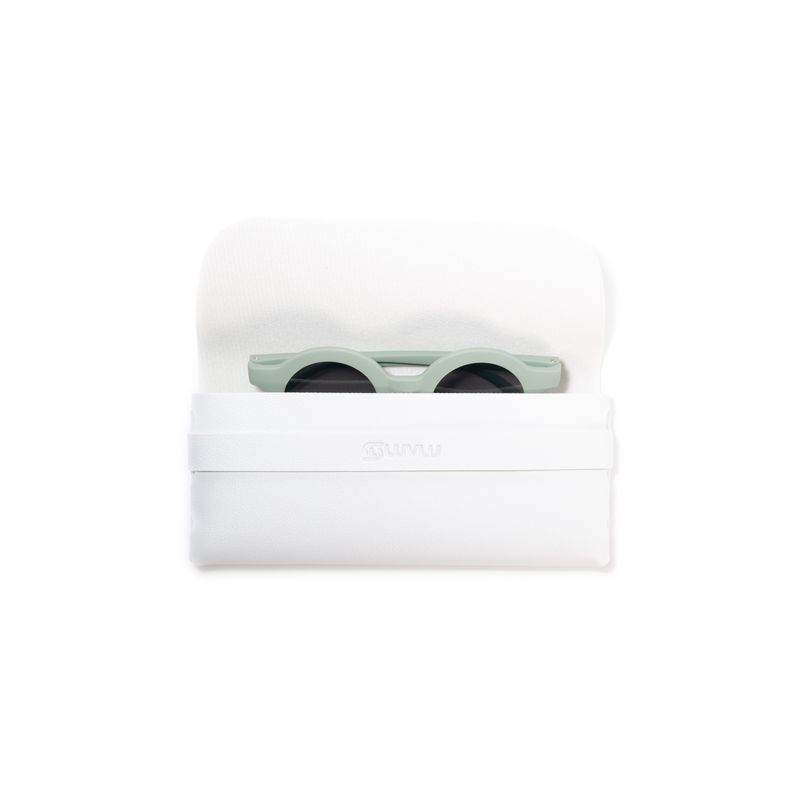 Fashion, accesorii si bijuterii - Copii - Accesorii copii - Ochelari de soare copii - Ochelari de Soare Polarizati Pentru Copii, UV 400, Rame Flexibile, Toc Protectie Inclus, 3-10 Ani, Verde, LUVLU™ - Infinity.ro