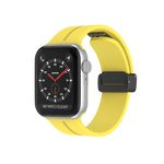Laptop, Telefoane si Tablete - Wearables si gadgeturi - Wearables - Accesorii wearables - Curea silicon magnetica pentru Apple Watch 42/44/45/49mm, compatibila seria 1-10 / SE / Ultra 2 / Ultra, LUVLU™ - Infinity.ro