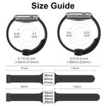 Laptop, Telefoane si Tablete - Wearables si gadgeturi - Wearables - Accesorii wearables - Curea silicon magnetica pentru Apple Watch 42/44/45/49mm, compatibila seria 1-10 / SE / Ultra 2 / Ultra, LUVLU™ - Infinity.ro