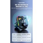 Auto si Moto - Electronice auto - Multimedia auto - Modulator FM Auto Bluetooth, Handsfree Car Kit, Transmitator FM, Incarcare rapida, MP3 Player, Lumina Ambientala, LUVLU™ - Infinity.ro