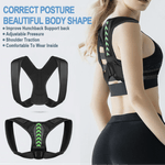 Ingrijire personala si Cosmetice - Sanatate si wellness - Aparate medicale - Suporturi ortopedice si orteze - Corector De Postura LUVLU™ Pentru Indreptare Spate, Coloana, Clavicula si Umeri, Pentru Barbati/Femei, Marime L - Infinity.ro