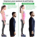 Ingrijire personala si Cosmetice - Sanatate si wellness - Aparate medicale - Suporturi ortopedice si orteze - Corector De Postura LUVLU™ Pentru Indreptare Spate, Coloana, Clavicula si Umeri, Pentru Barbati/Femei, Marime L - Infinity.ro