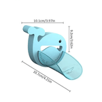 Jucarii, Copii si Bebe - Igiena si ingrijire - Baia bebelusului - Cadite bebe si accesorii baie - Extensie pentru Robinet de Apa in Forma de Balena, Pentru Copii, Non-Toxic, Fara BPA sau Ftalati, Albastru, LUVLU™ - Infinity.ro