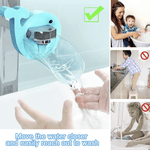 Jucarii, Copii si Bebe - Igiena si ingrijire - Baia bebelusului - Cadite bebe si accesorii baie - Extensie pentru Robinet de Apa in Forma de Balena, Pentru Copii, Non-Toxic, Fara BPA sau Ftalati, Albastru, LUVLU™ - Infinity.ro