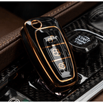 Auto si Moto - Electronice auto - Accesorii electronice auto - Husa de protectie pentru cheie FORD compatibila cu Mondeo, Focus, Fiesta, Kuga, B-Max, C-Max II, S-Max, Galaxy (CA1) - Infinity.ro