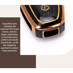 Auto si Moto - Electronice auto - Accesorii electronice auto - Husa de protectie pentru cheie FORD compatibila cu Mondeo, Focus, Fiesta, Kuga, B-Max, C-Max II, S-Max, Galaxy (CA1) - Infinity.ro