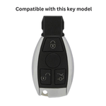 Auto si Moto - Electronice auto - Accesorii electronice auto - Husa de protectie cheie Mercedes-Benz compatibila cu A, B, C, E, S-Class, GLC, GLA, GLK, GLE, ML, Vito, LUVLU™ - Infinity.ro