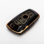 Auto si Moto - Electronice auto - Accesorii electronice auto - Husa de protectie cheie BMW compatibila cu X1, X3, X4, I3, M3, M4, M5, M6, Seria 1,3,5,6,7 ( 2010-2016 ), LUVLU™ - Infinity.ro