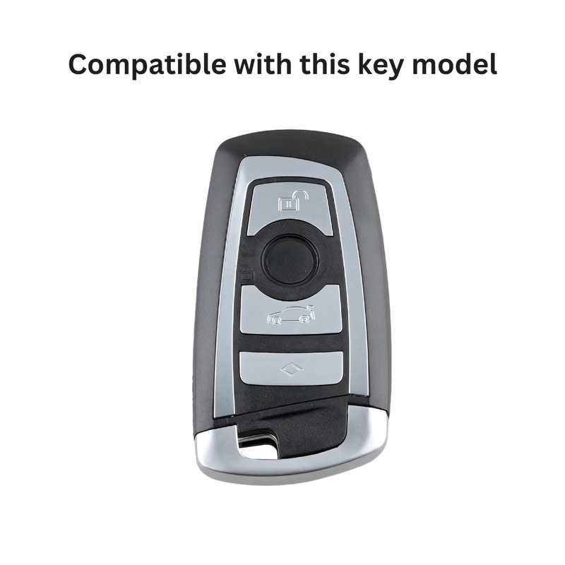 Auto si Moto - Electronice auto - Accesorii electronice auto - Husa de protectie cheie BMW compatibila cu X1, X3, X4, I3, M3, M4, M5, M6, Seria 1,3,5,6,7 ( 2010-2016 ), LUVLU™ - Infinity.ro