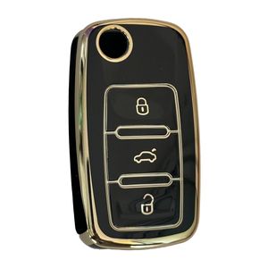 Husa de protectie cheie Volkswagen Polo, Golf, Passat, Beetle, Caddy, Transporter, T5, Tiguan, Jetta, Octavia A5, LUVLU™