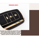 Auto si Moto - Electronice auto - Accesorii electronice auto - Husa de protectie cheie Toyota Yaris Cross, Highlander, Hilux, Camry, Land Cruiser, C-HR, Corolla, RAV4, LUVLU™ - Infinity.ro