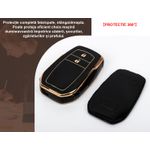 Auto si Moto - Electronice auto - Accesorii electronice auto - Husa de protectie cheie Toyota Yaris, Camry, Land Cruiser, Prius, C-HR, Corolla, Aygo, RAV4,2 Butoane, LUVLU™ - Infinity.ro