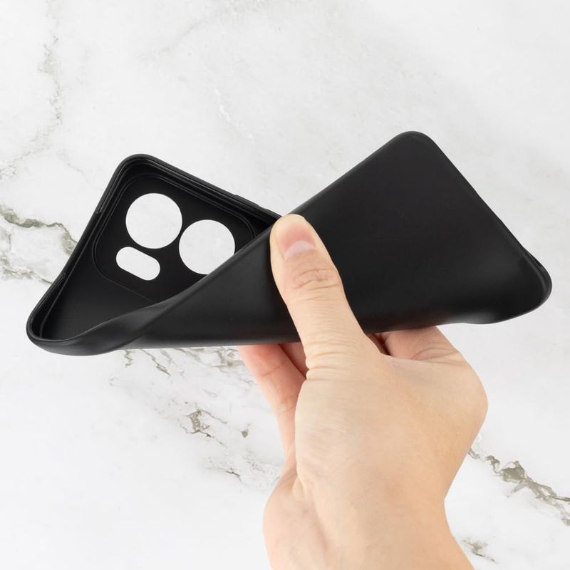 Laptop, Telefoane si Tablete - Telefoane mobile si accesorii - Accesorii Telefoane - Huse telefoane - Husa Soft Touch, slim, ALC Mobile, anti soc, compatibila cu OPPO Reno14 F, Negru Tpu - Infinity.ro