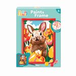 Jucarii, Copii si Bebe - Jucarii si jocuri - Jucarii & jocuri educative - Seturi pictura si desen - Happi hobbi picteaza si inrameaza iepuras vesel - Infinity.ro